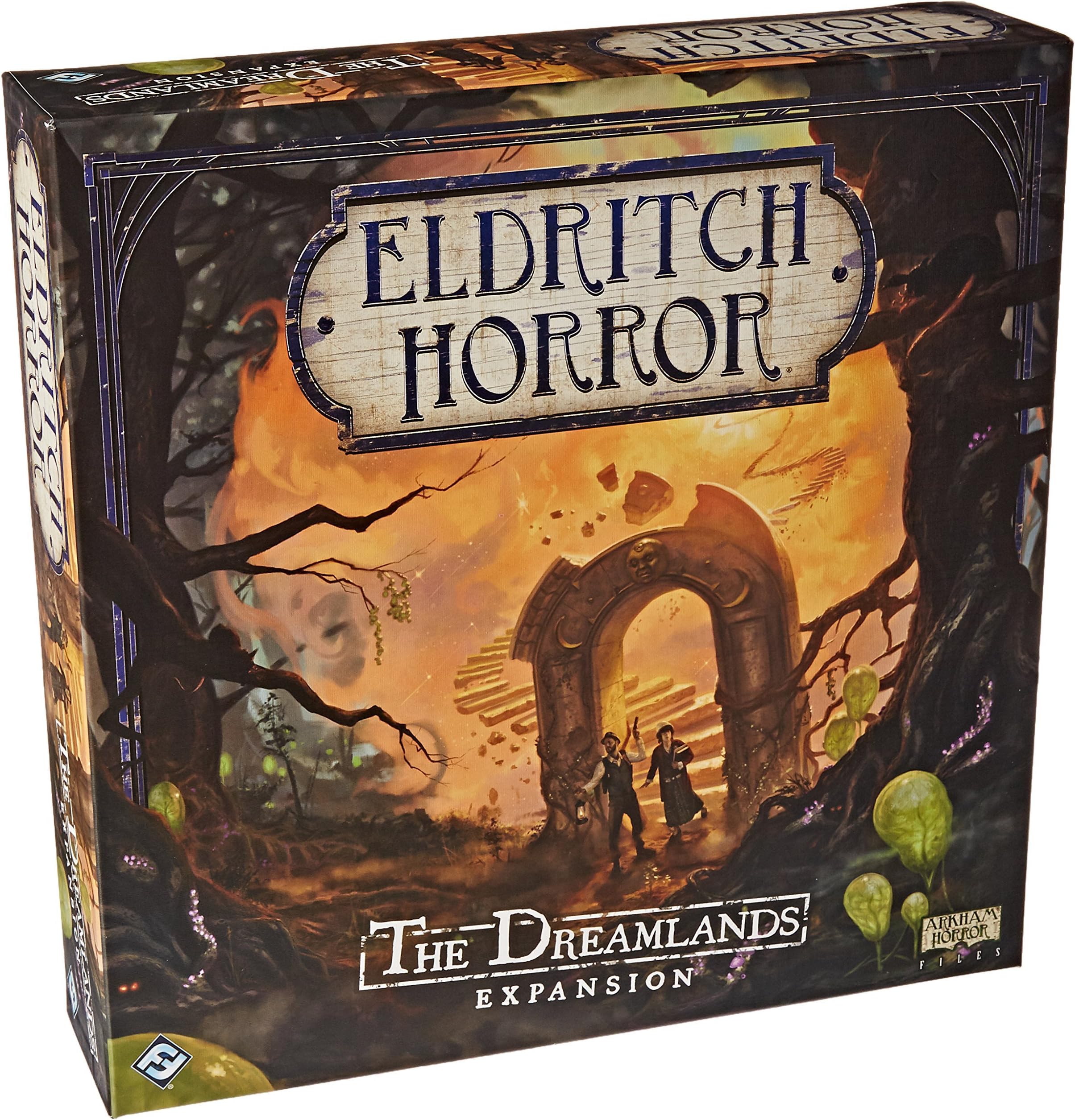 Fantasy Flight Games, The Dreamlands: Eldritch Horror Exp, Board Game, Ages 14+, 1 to 8 Players, 120 to 240 Minutes Playing Time