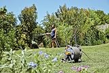 HOZELOCK - Cart Reel 60 m without Equipment : Max Capacity 60m, Reinforced Axis, Freestanding, Stable and Easy to Use, Integrated Handle, Supplied with 2 Fittings [2398R0000] - 2