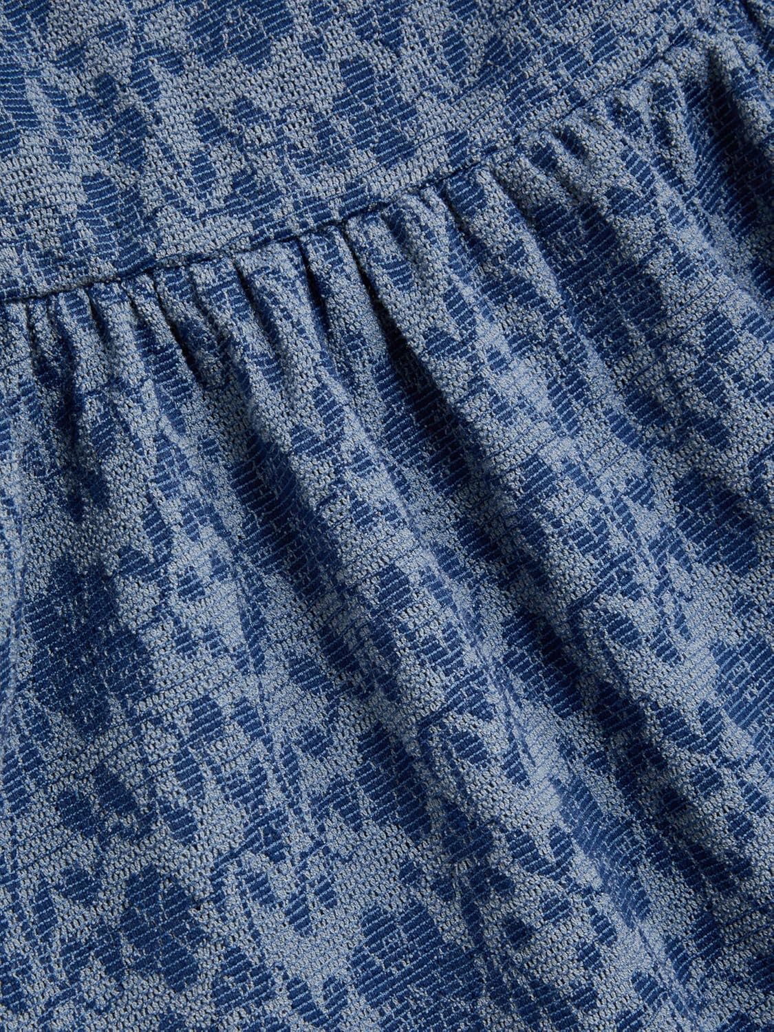 CIDER Women's Summer Cocktail Dress - Tube Ruched Ruffle Mini Dress - Image 3