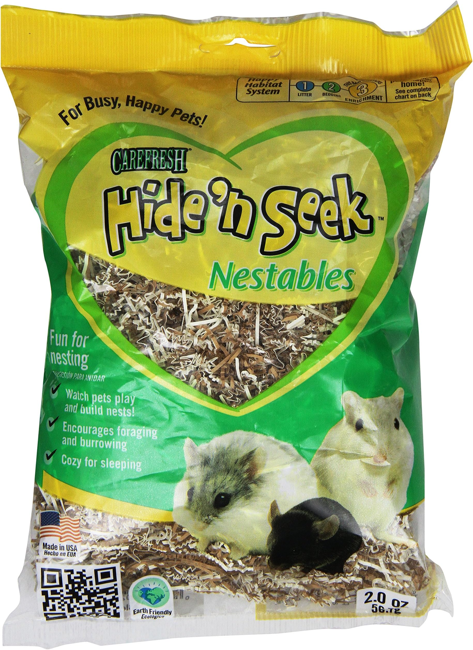 Absorbtion Corp Carefresh Hide-N-Seek Nestables Litter, Desert, 2-Ounce