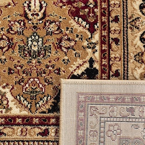 Miniatura 6 de SAFAVIEH Lyndhurst Collection LNH221C - Alfombra cuadrada de 8 pies multicolor  beige tradicional oriental, no desprende pelusa, para sala de estar,