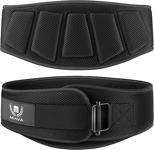 Mava Sports Cinturón de levantamiento de pesas para hombres y mujeres, cinturón de peso con cadena para dominadas, cinturón de levantamiento de