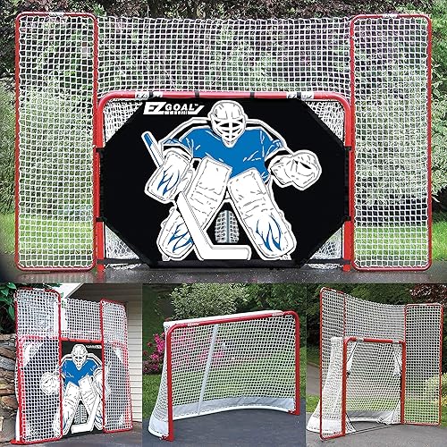 Miniatura 2 de EZ Goal - 2 pulgadas Arco de hockey de acero con receptor y objetivos