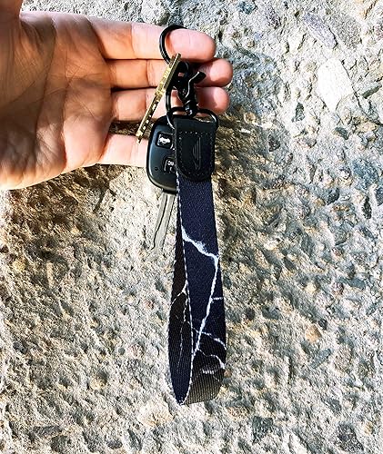 Miniatura 3 de POCKT Cordón para llaves, correa de pulsera, llavero para hombres y mujeres, cordones de muñeca geniales para llaves y carteras