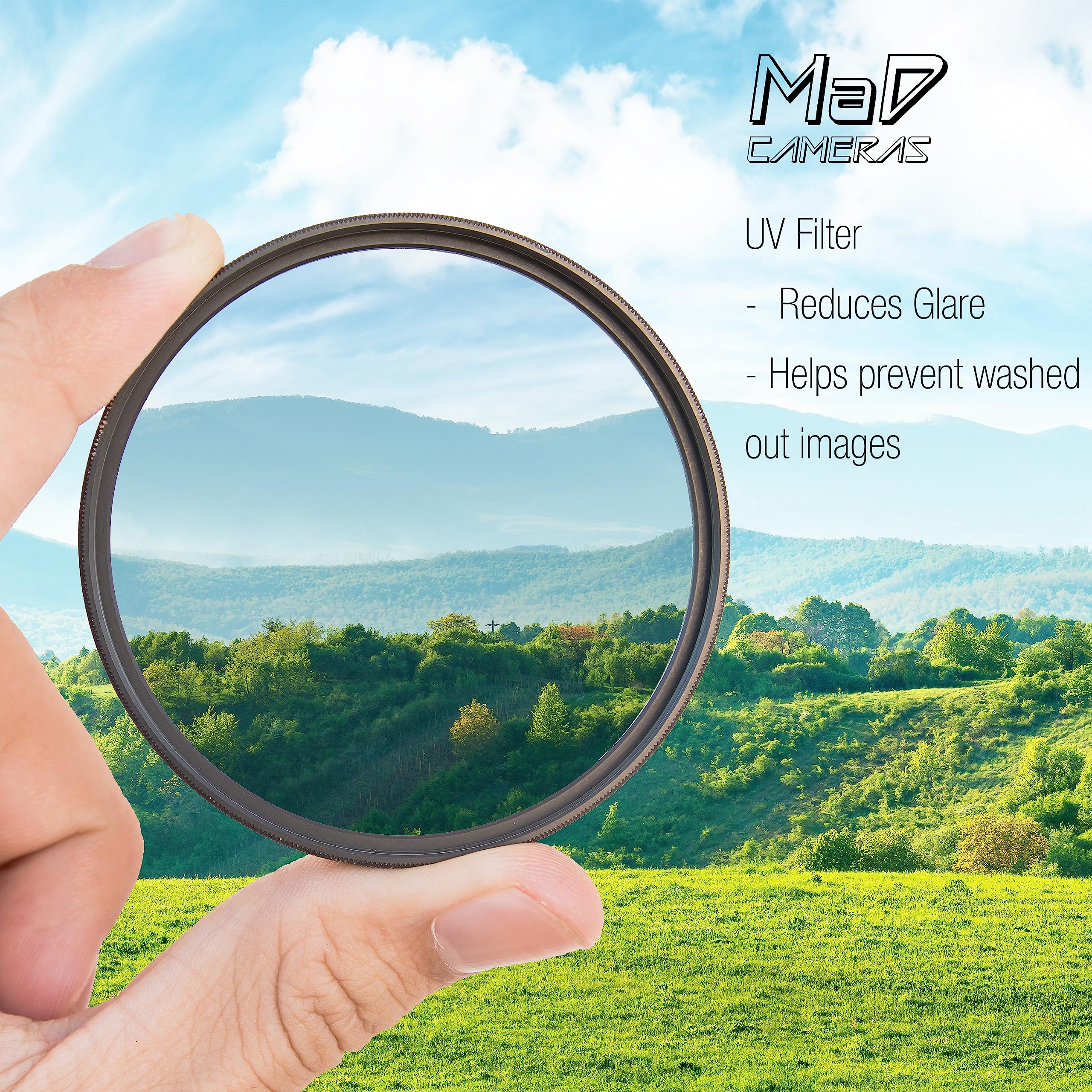 MaD Cameras Polarising UV Camera Filter (UV, 39mm) - Image 3