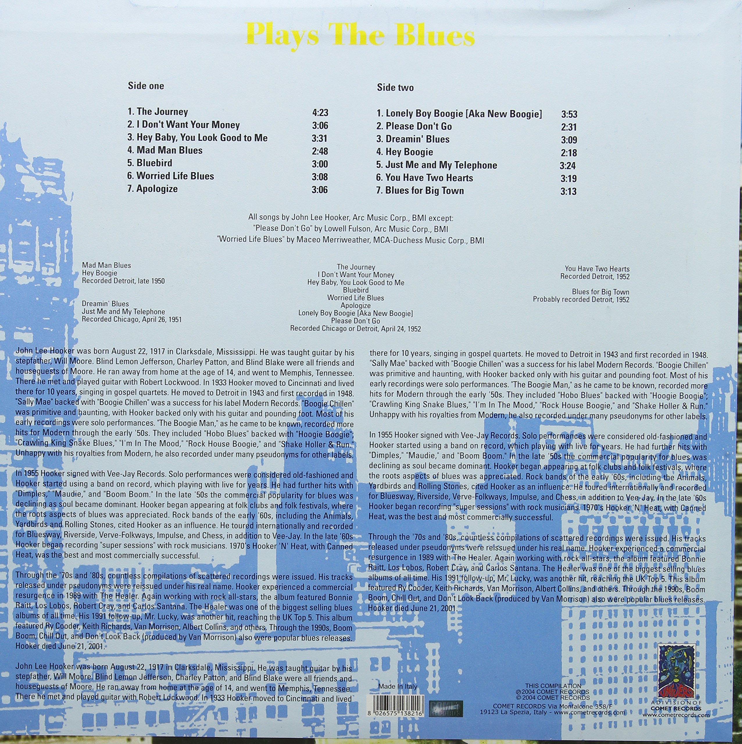 Plays RGE Blues