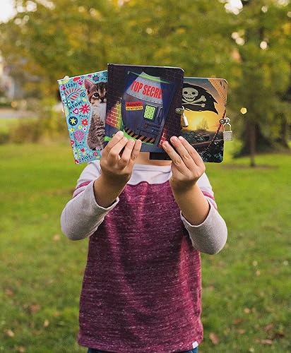 Miniatura 4 de Mollybee Kids - Diario para niños con candado, diseño de gatito