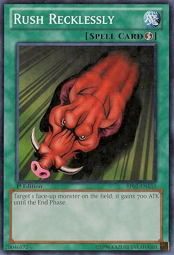 YU-GI-OH! - Rush imprudentemente (BP02-EN133) - Battle Pack 2 War of The Giants - 1 edición - Mosaico Raro