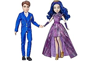 Descendants 3 Royal Couple Evie and Chad Charming Fashion Doll Set
