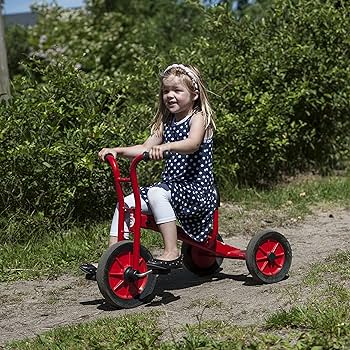 Amazon.com: Winther Viking Tricycle Kids Ride On, Red