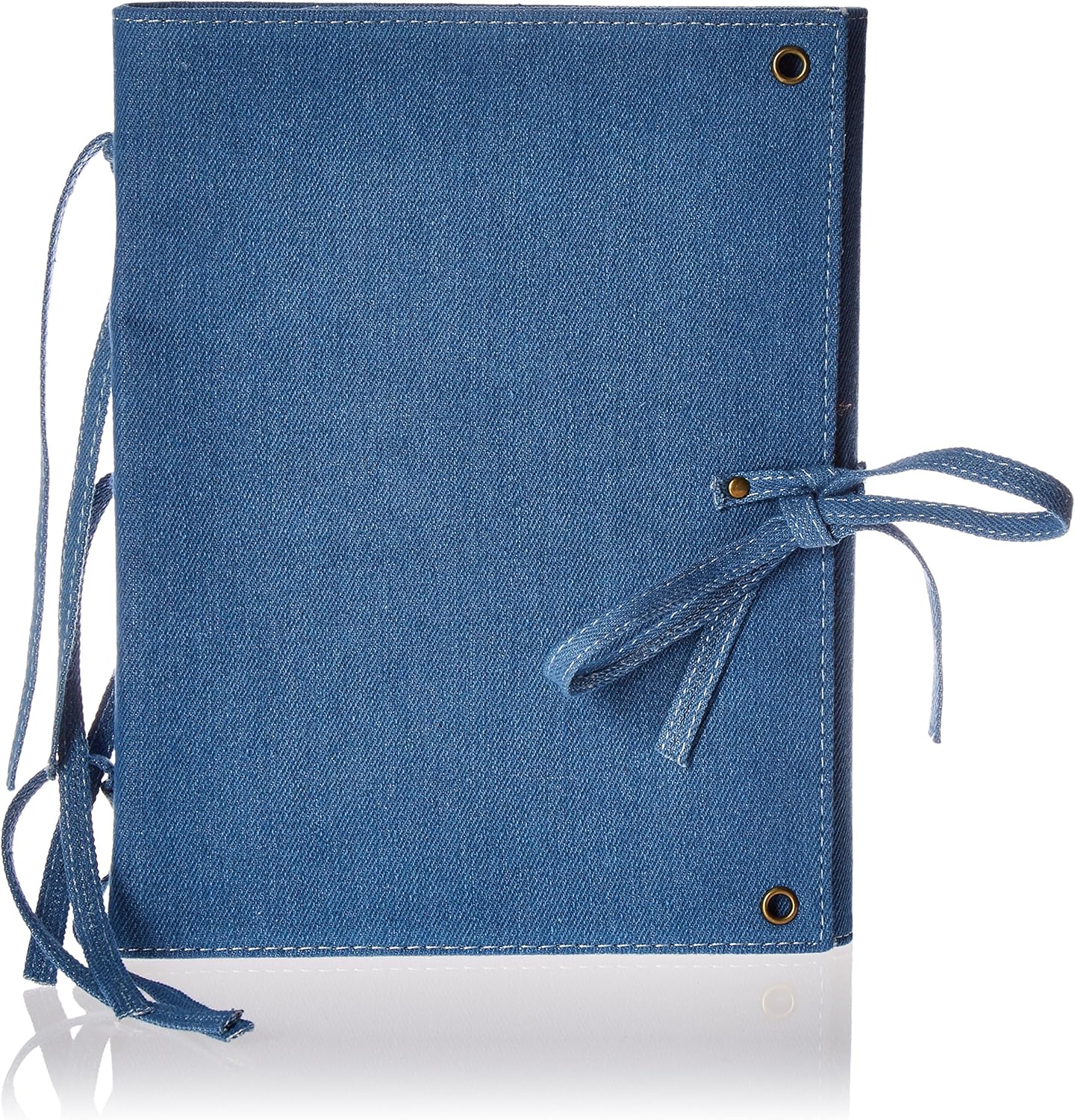 Prima Marketing Finnabair Vintage Vanity Art Journal, 8" x 10", Blue Denim