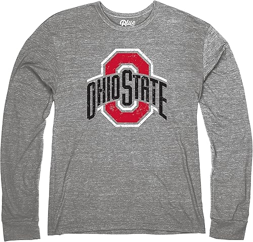 Miniatura 10 de Blue 84 Camiseta de manga larga Tri-Blend para hombre Vintage Icon