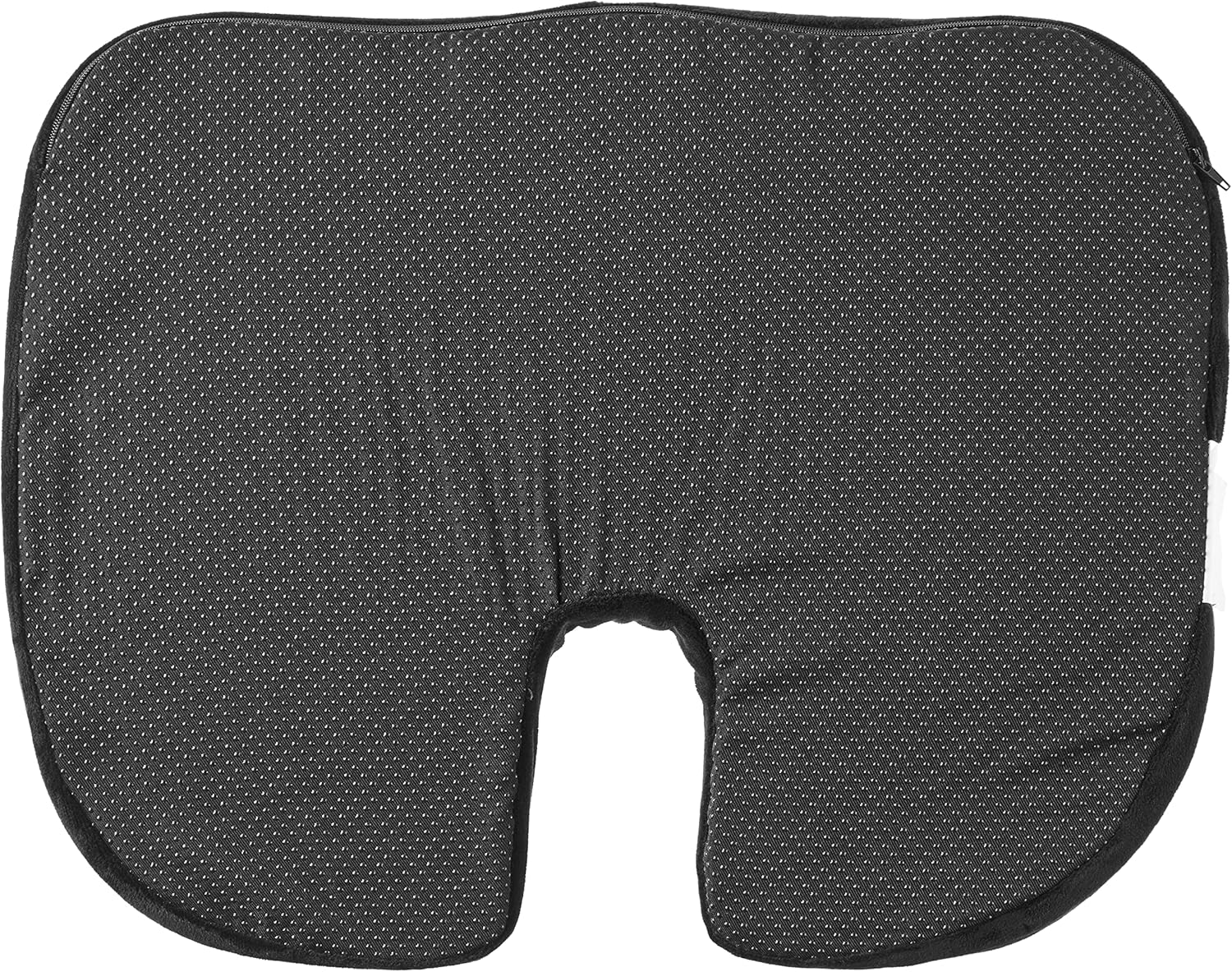 Memory Foam Seat Cushion | Tailbone Relief Cushion Office Chair Car Seat Cushion Sciatica Back Pain, Plush Velvet : Health & Household