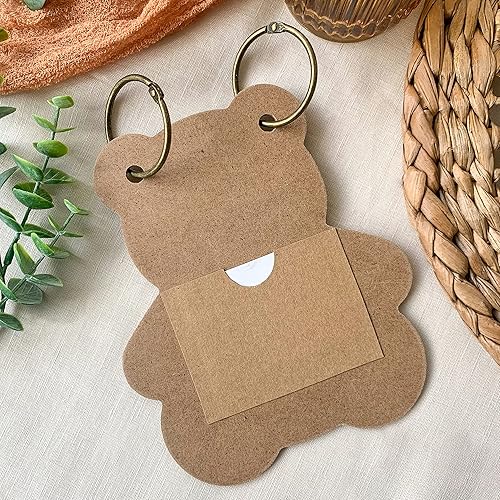 Miniatura 5 de Kate Aspen - Libro de tarjetas de predicción para bebés, tarjetas de consejos, mejores deseos, decoración bohemia para baby shower, juego de baby