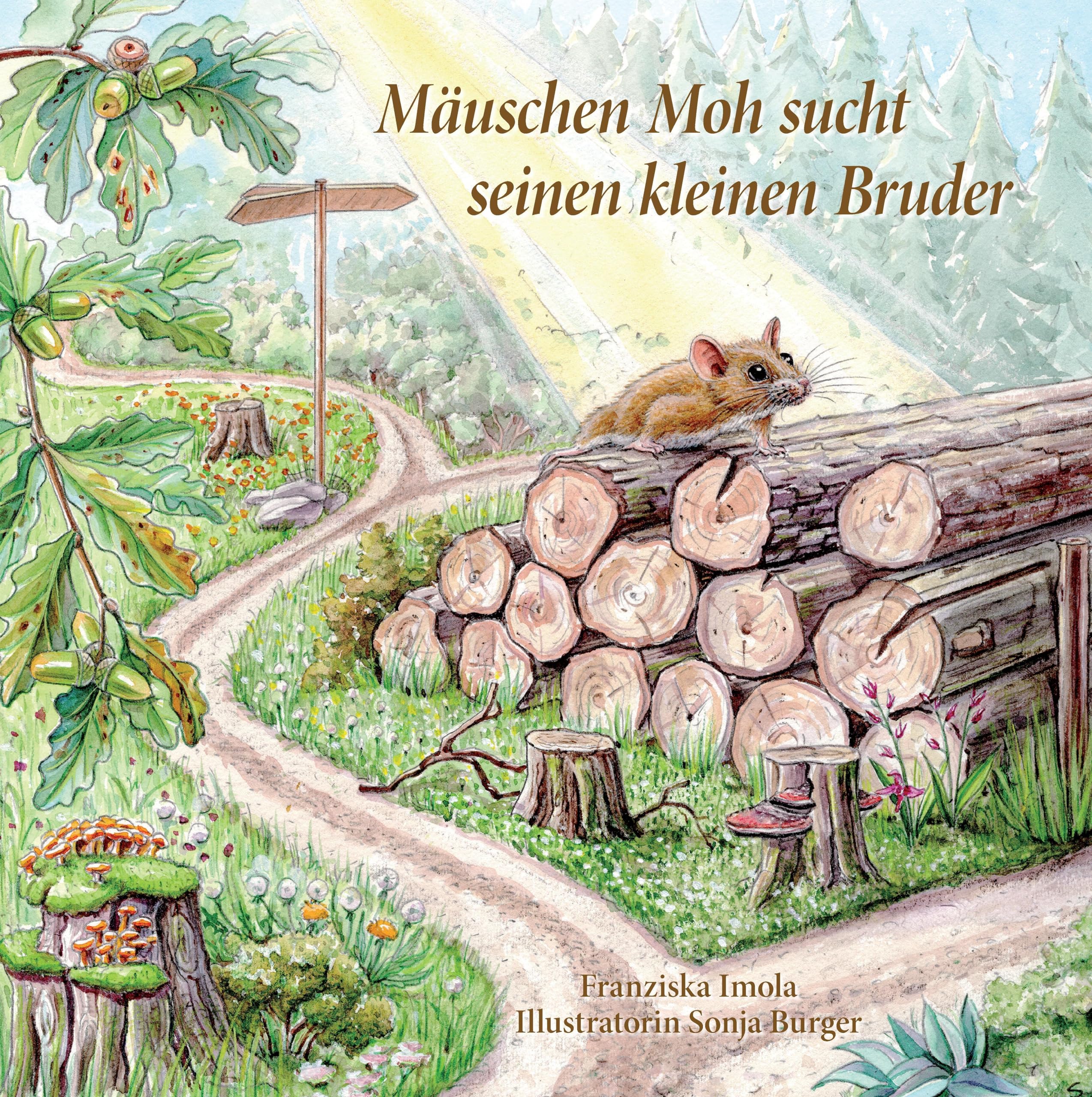 Mäuschen Moh sucht seinen kleinen Bruder: Die Geschichte dieses wunderschön illustrierten Kinderbuchs nimmt den Leser mit auf eine spannende Reise mit ... die auf der Suche nach ihrem Bruder ist.