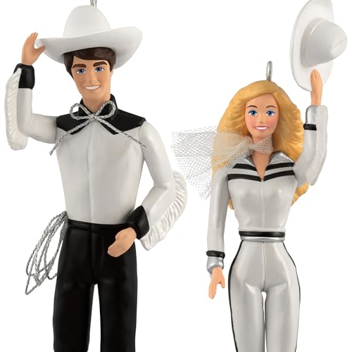 Hallmark Keepsake Christmas Ornaments 2025, Barbie and Ken Western Stars, Set of 2, Gifts for Barbie Fans by Hallmark Keepsake - Used condition - Image 5