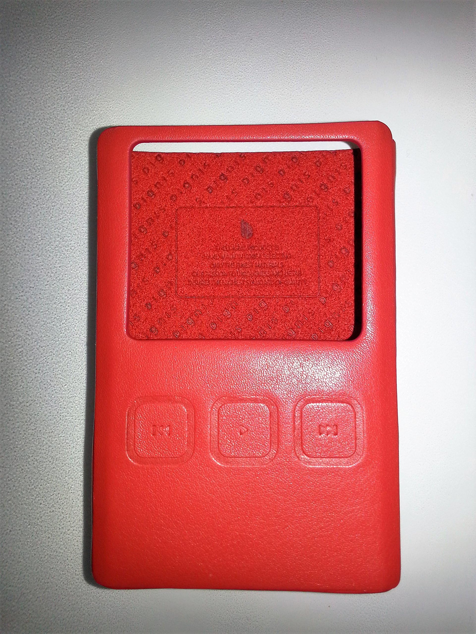 Dignis Leather Case for iBasso DX90 and DX50 Hand Made in Korea (DX90 Red)