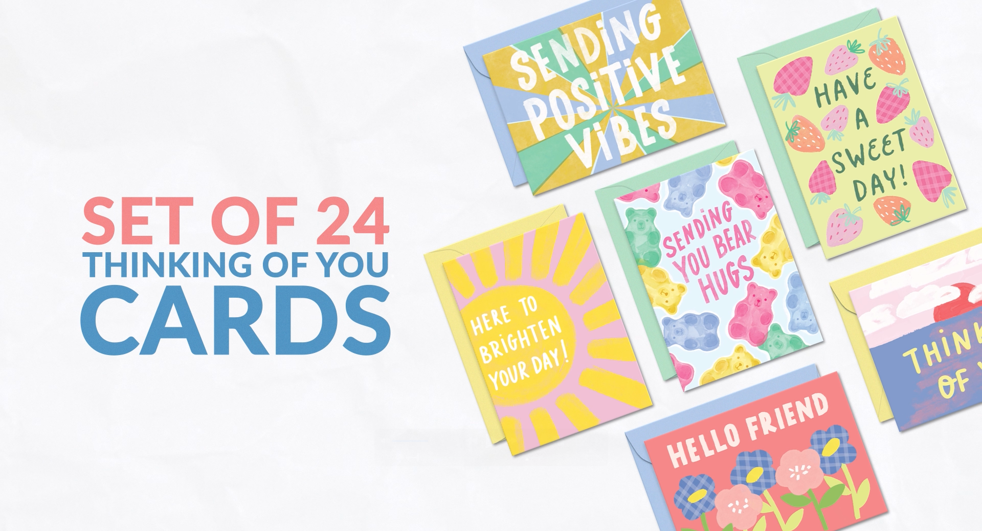 Amazon.com : Sweetzer & Orange S&O Fun Thinking of You Cards with