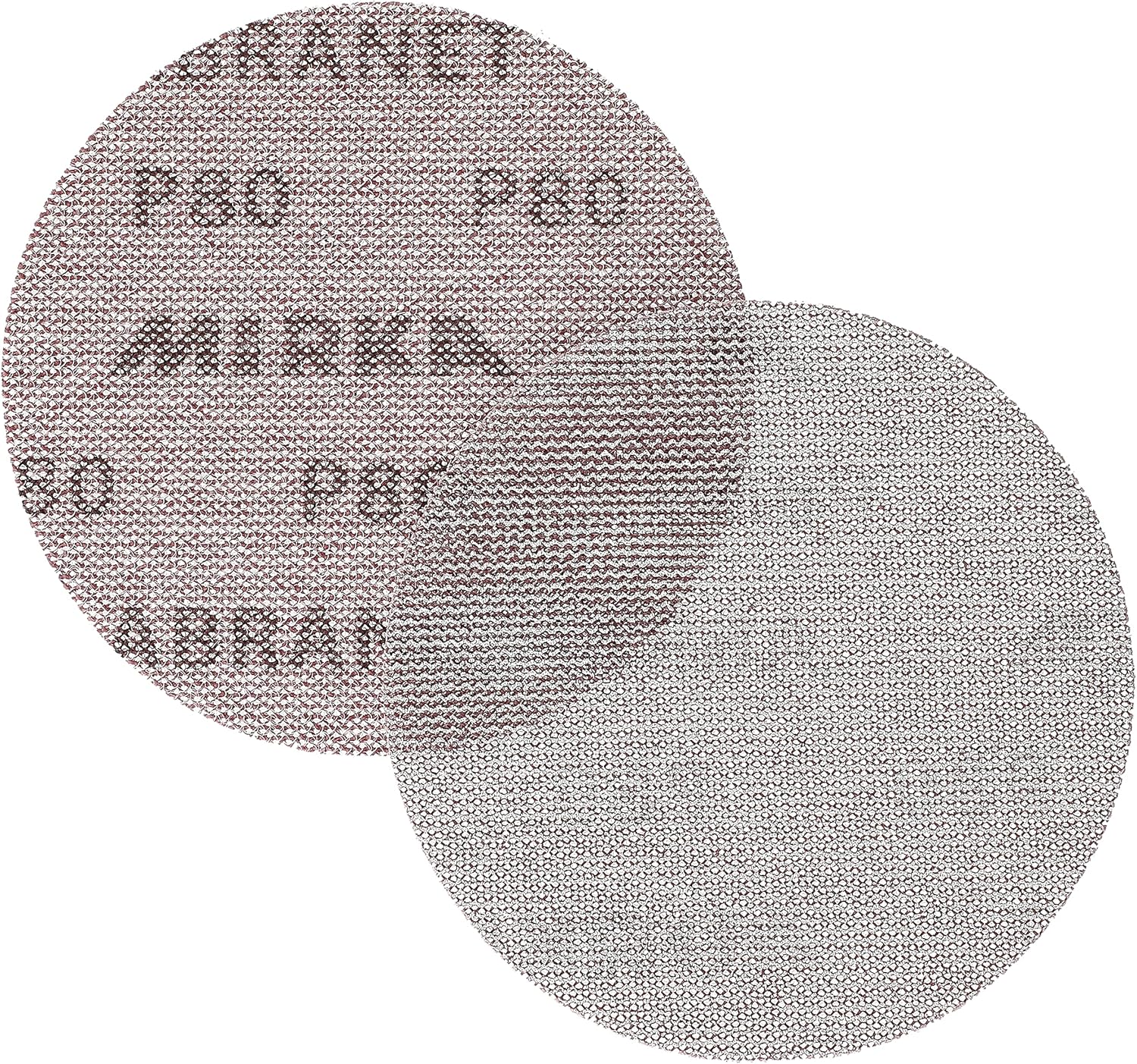 Mirka Abranet Net Disc / 5 inch/Grit 80 / Sandpaper Sanding Discs Hook and Loop / 10 pcs / 9A-232-080RP