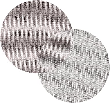 Mirka Abranet 5 Inch 80 Grit Mesh Sanding Discs, Hook and Loop, 10 Pack