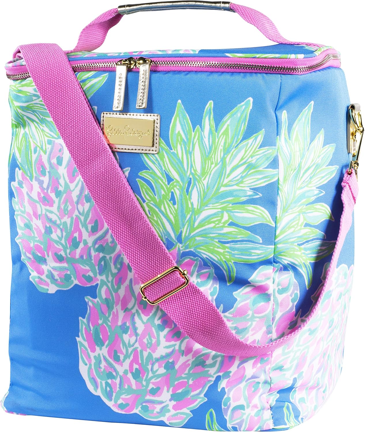 Adjustable Strap Cooler Lilly Pulitzer Insulated Wine Tote - 4