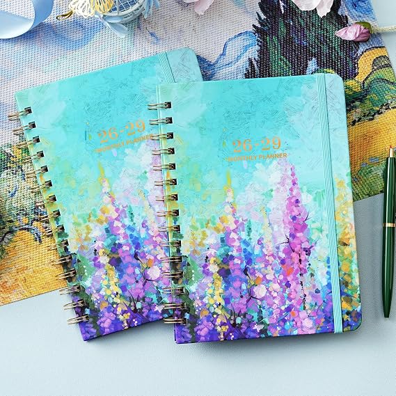2026-2029 Monthly Planner, 8.3 x 6.4, Jul 2026 - Jun 2029, 3 Year Planner