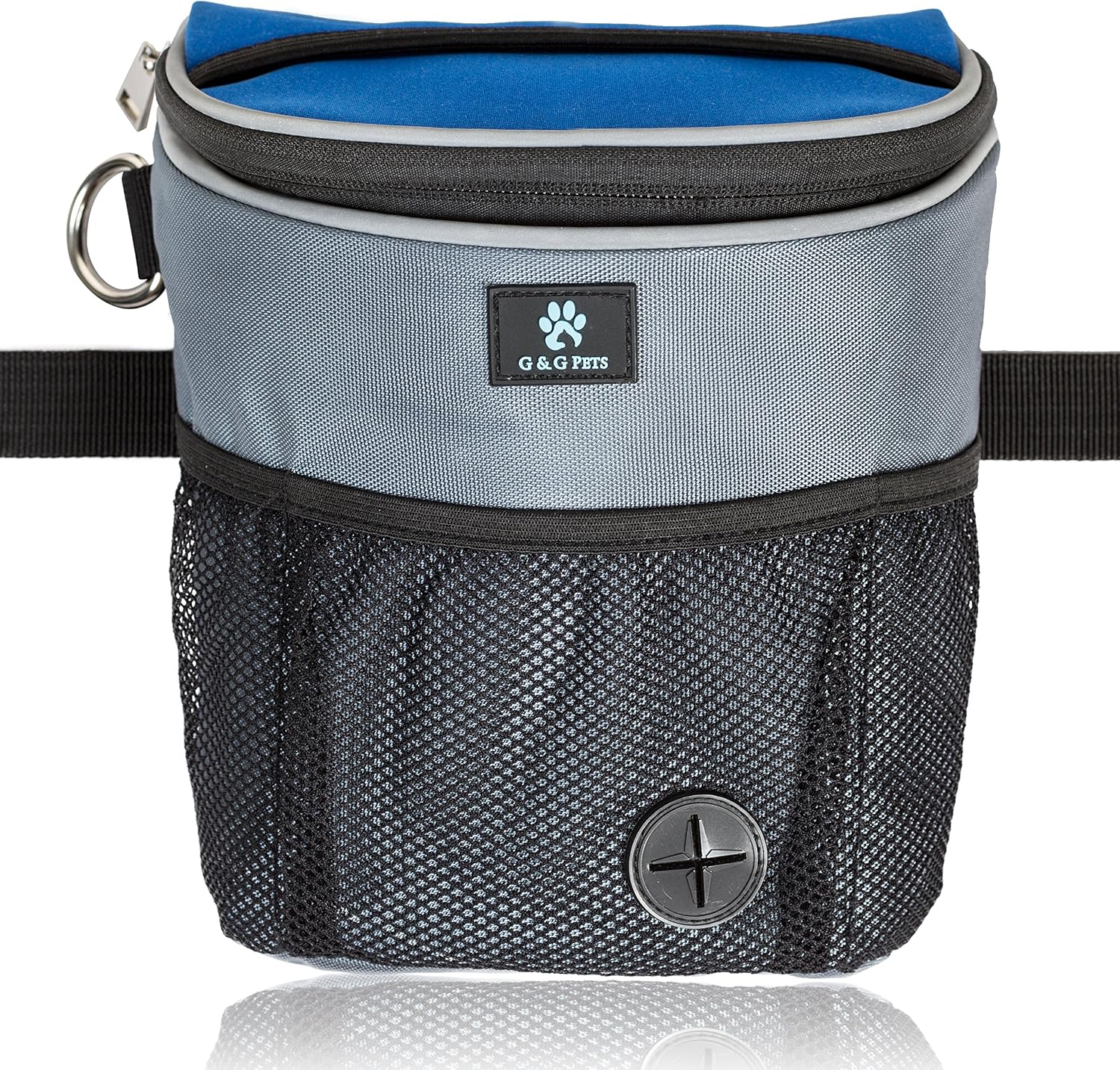 G&G Pets – Large Dog Treat Pouch for Obedience and Agility Training - Includes Adjustable Waist Belt, Waste Bags Dispenser and…