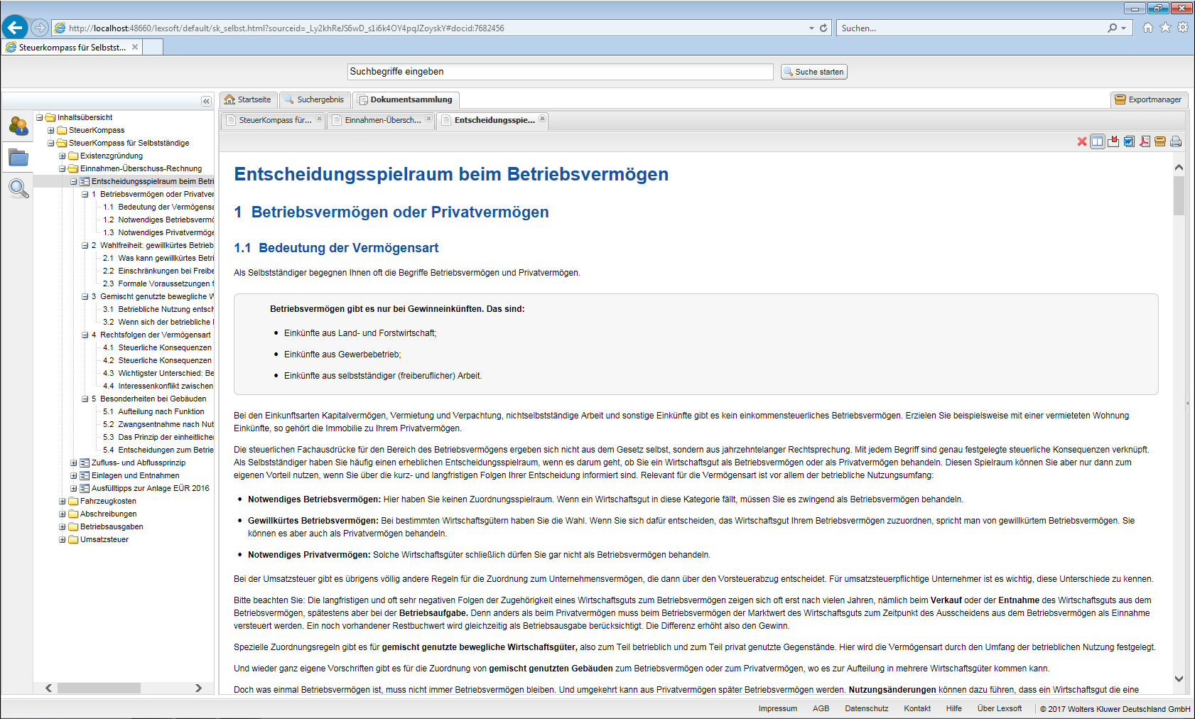 SteuerSparErklärung 2018 für Selbstständige (für Steuerjahr 2017) [Download]