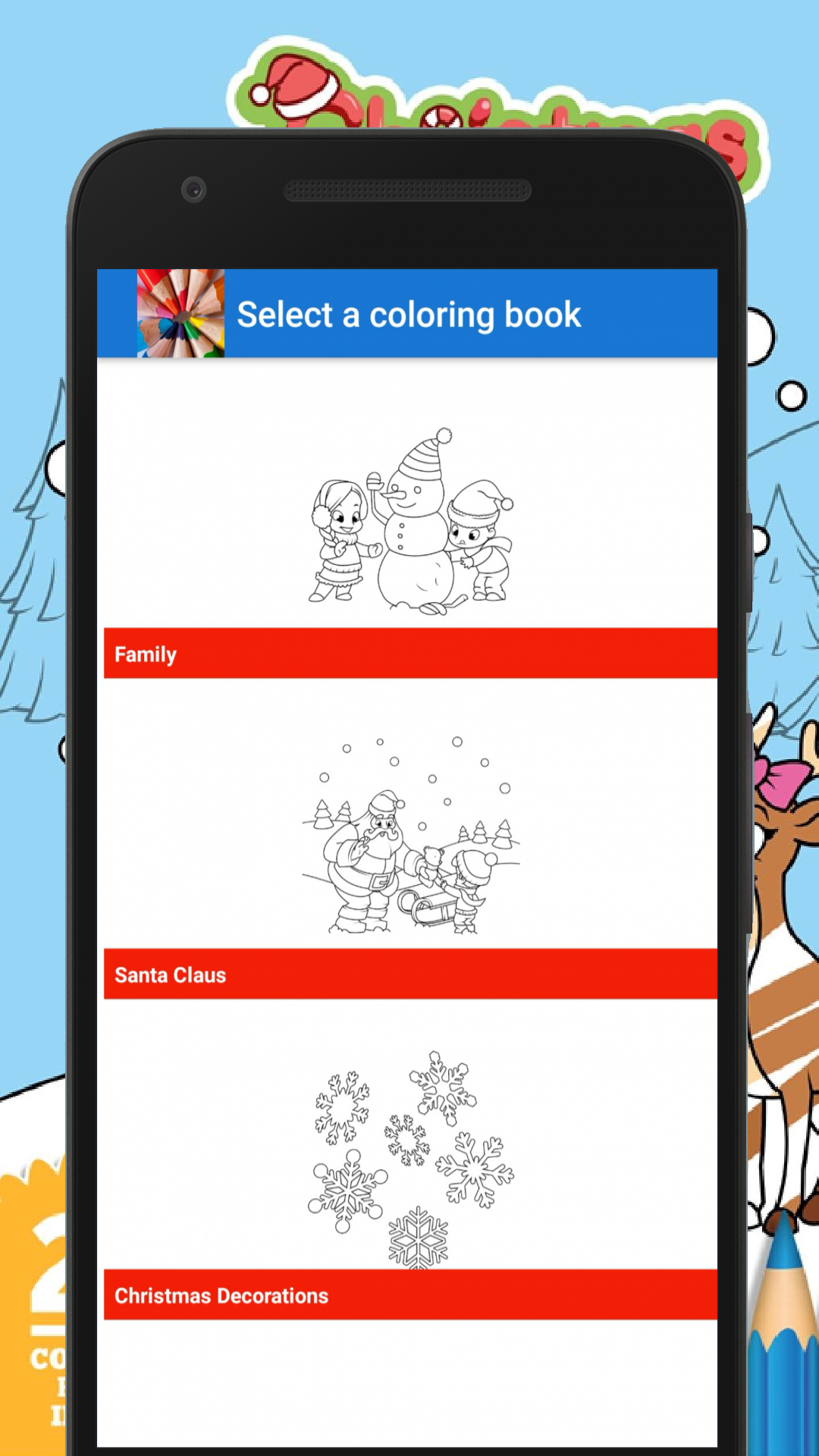 Christmas Coloring Book Games For Kids And Family - App on Amazon Appstore