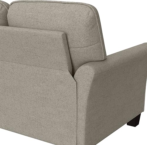 Miniatura 8 de Hillsdale Lorena - Sofá tapizado moderno de tela, color gris