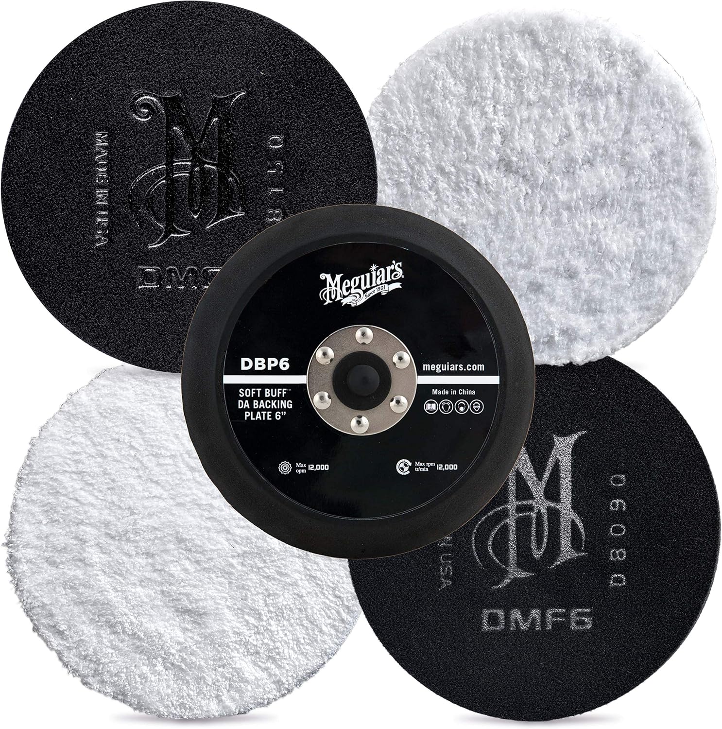 Meguiar's DMCKIT6 DA Microfiber Correction System Kit