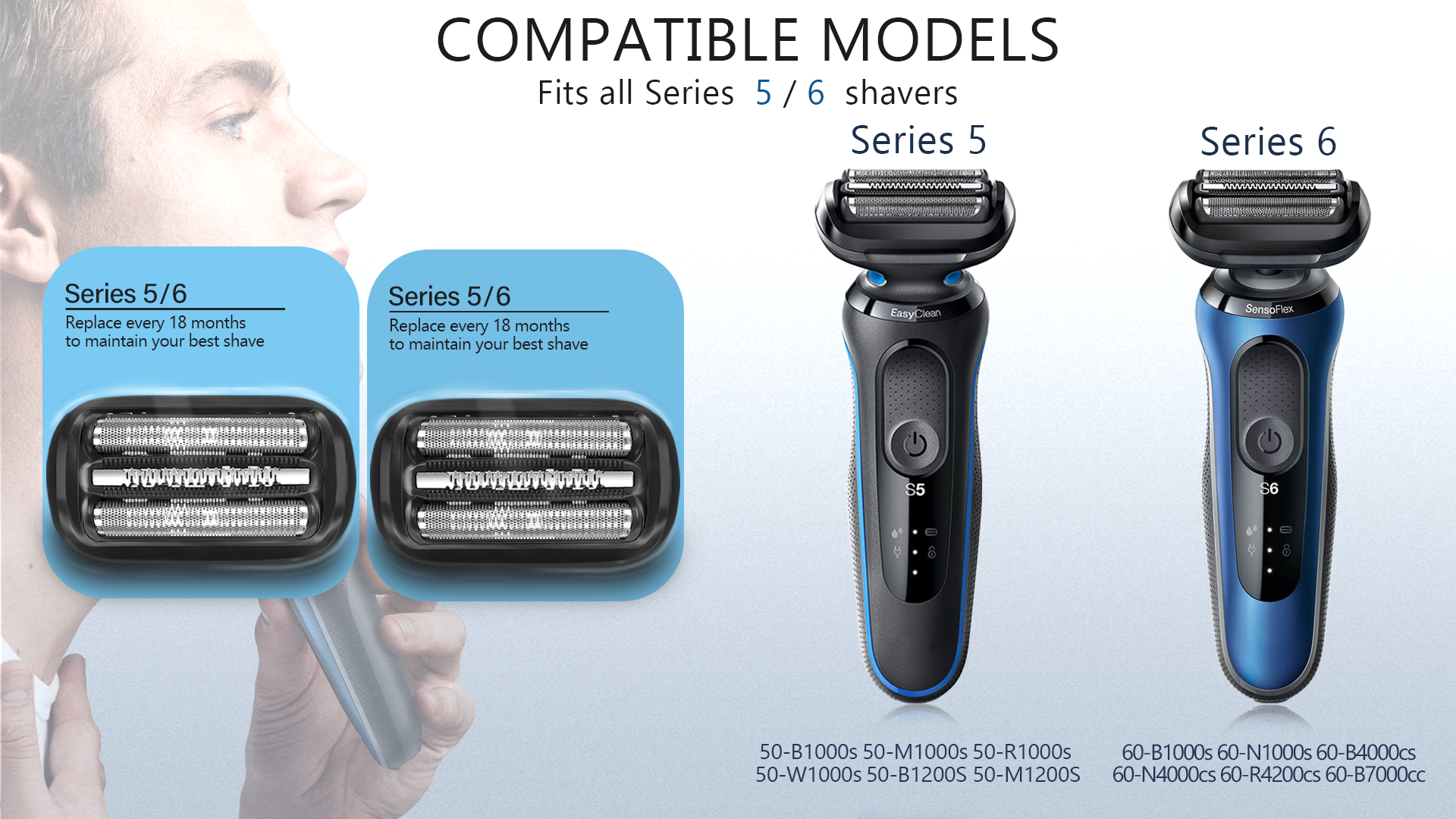 ブラウン メンズ 電気シェーバー シリーズ5 【交換カートリッジ3個付き】 Amazon.co.jp: Pinkind ブラウン対応 s5/6 替刃 シリーズ5