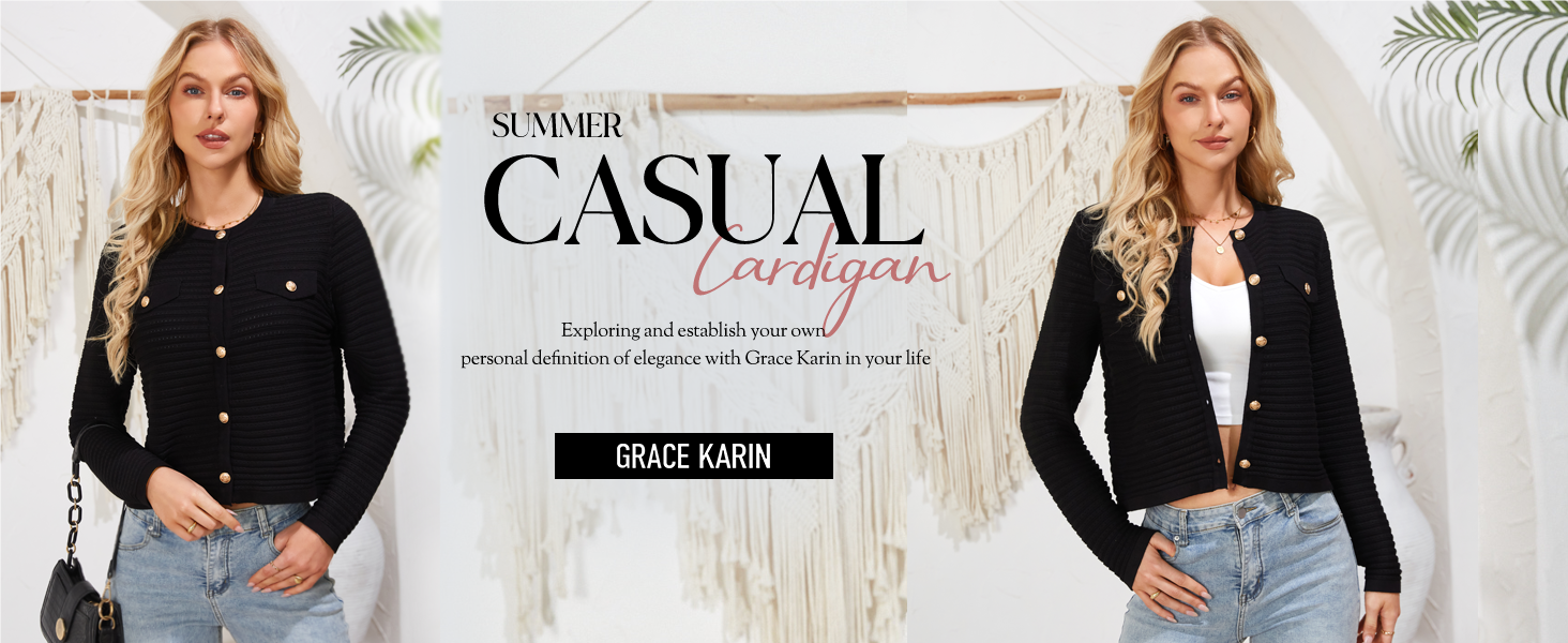 Cardigan Femme GRACE KARIN - Gilet Chaud à Fermeture éclair, Coupe Ample Et Confortable Pour Un Style Casual