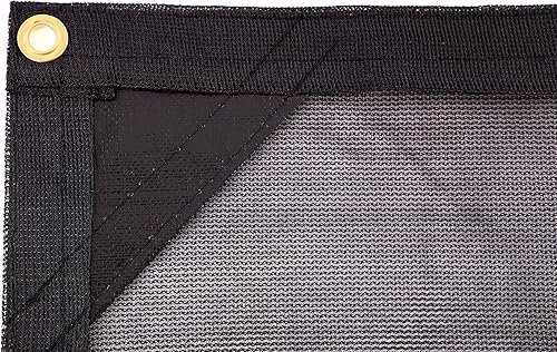 Miniatura 6 de Kotap Malla MESH-0810 65 onzas cuadradaslona de camión reforzada para escombros cobertura solar parcial flujo de airetranspirabilidad tamaño 8 x 10