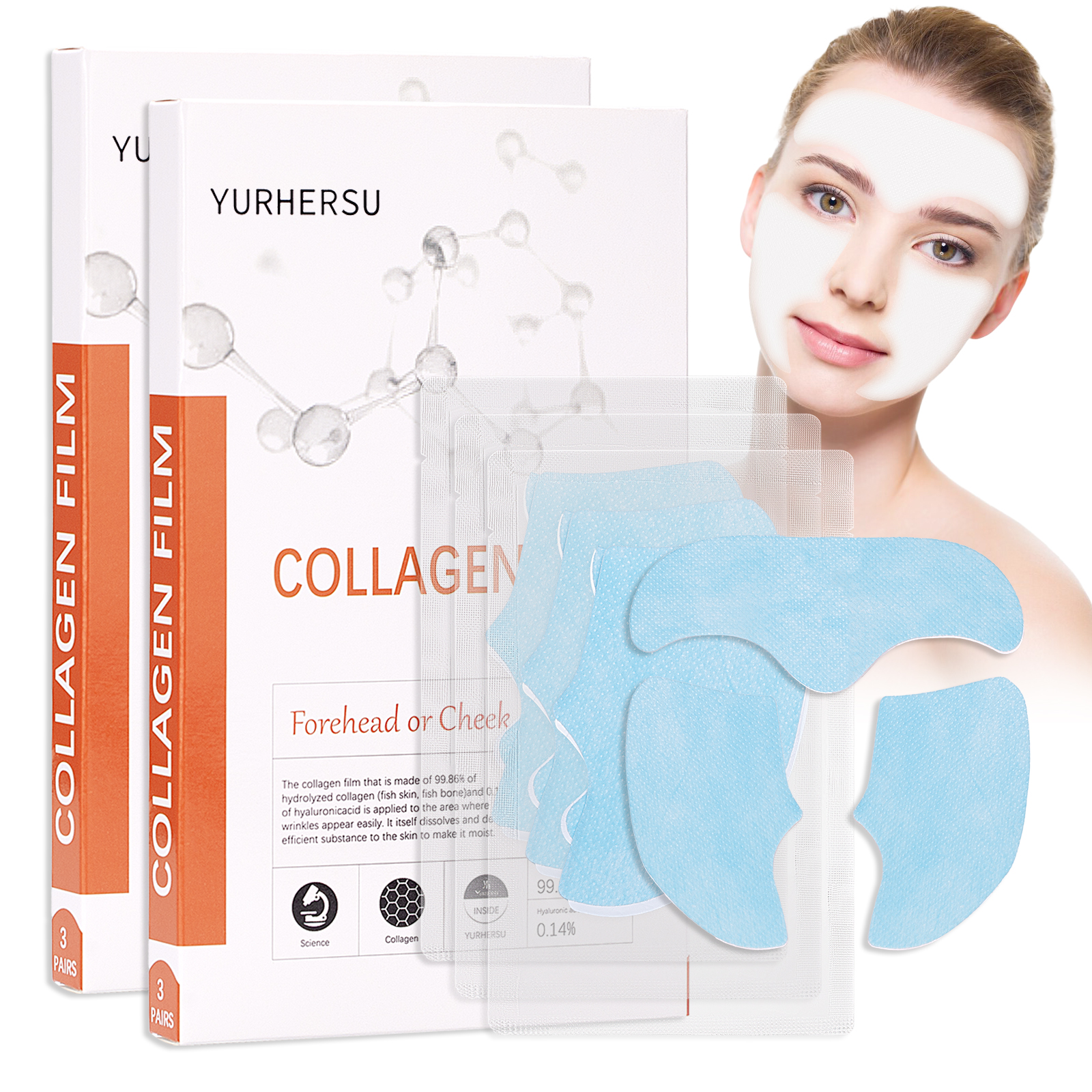 Amazon.com : SUNDEER Pure Collagen Films, Highprime Collagen Film