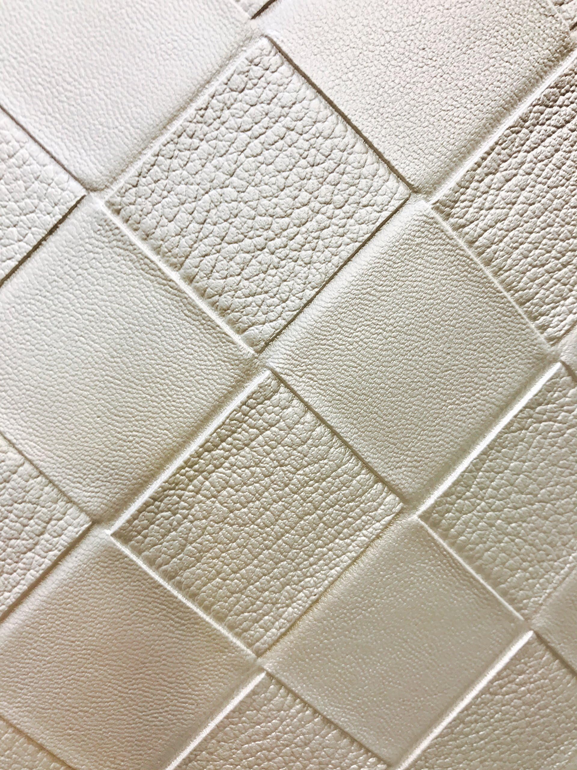 Pearl White Diamond Soft Vinyl Upholstery Fabric 56" Wide Sold By The Yard