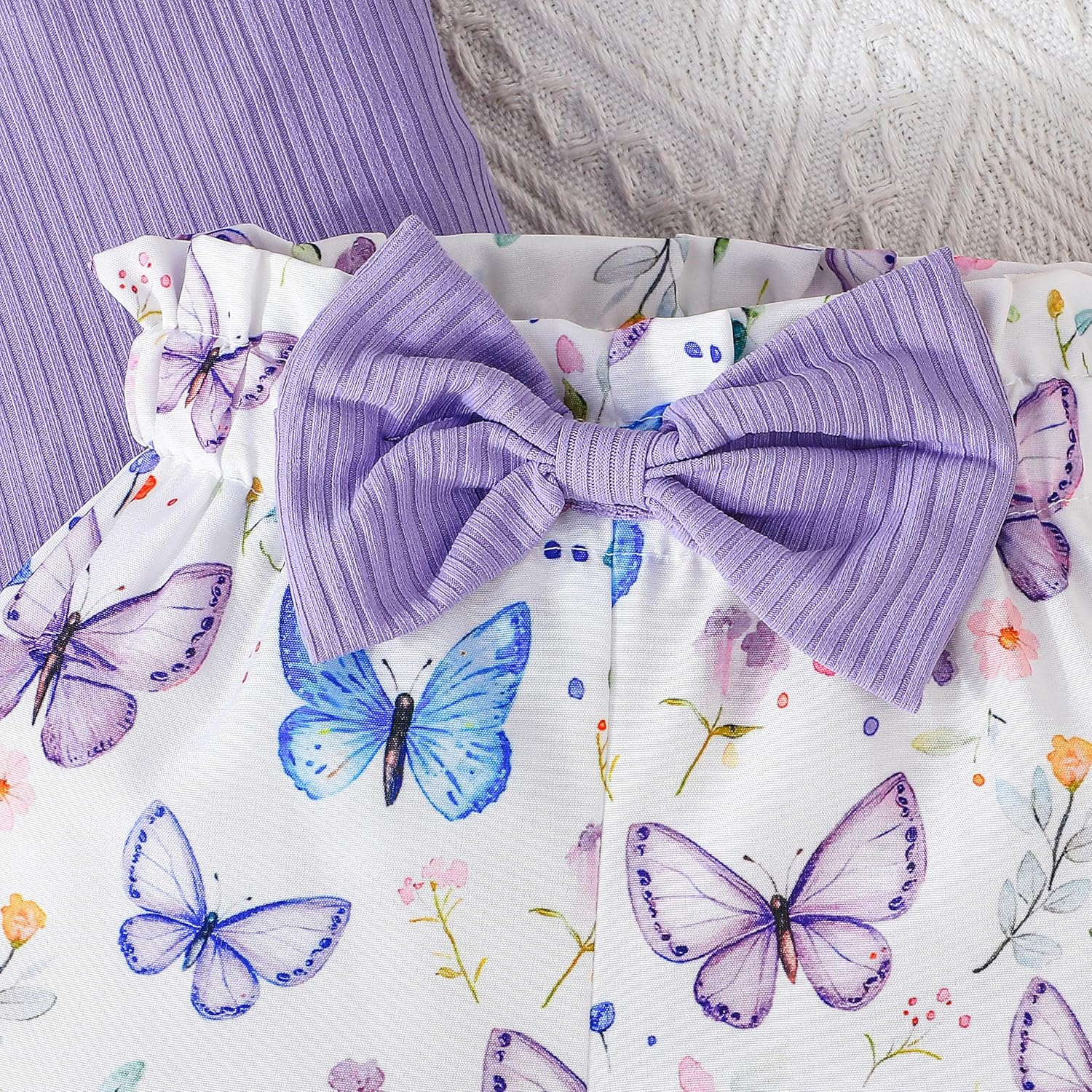 SUREPOCH Baby Girl Clothes 12 18 24 Month 2T 3T 4T Toddler Girl Clothes Spring Summer Shirt Shorts Outfit Set - Image 6