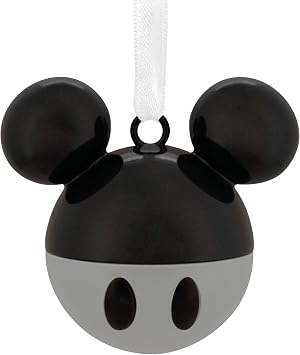 Hallmark Disney Mickey Mouse Ears Hanging Ornament, Premium Metal