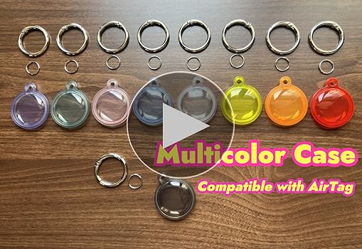 キーリング付きエアタグホルダー 4個パック Amazon.co.jp: 4パック Apple Airtagホルダー対応、AirTags