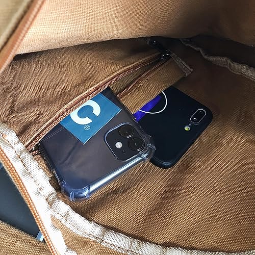 Miniatura 4 de Bolso cruzado de lona para mujeres y hombres, bolsa de viaje casual, senderismo, pecho pequeño, bolso de hombro al aire libre