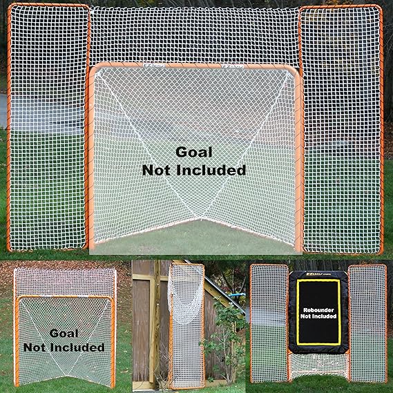 EZGoal Monster Lacrosse Backstop Rebounder, 11' x 8