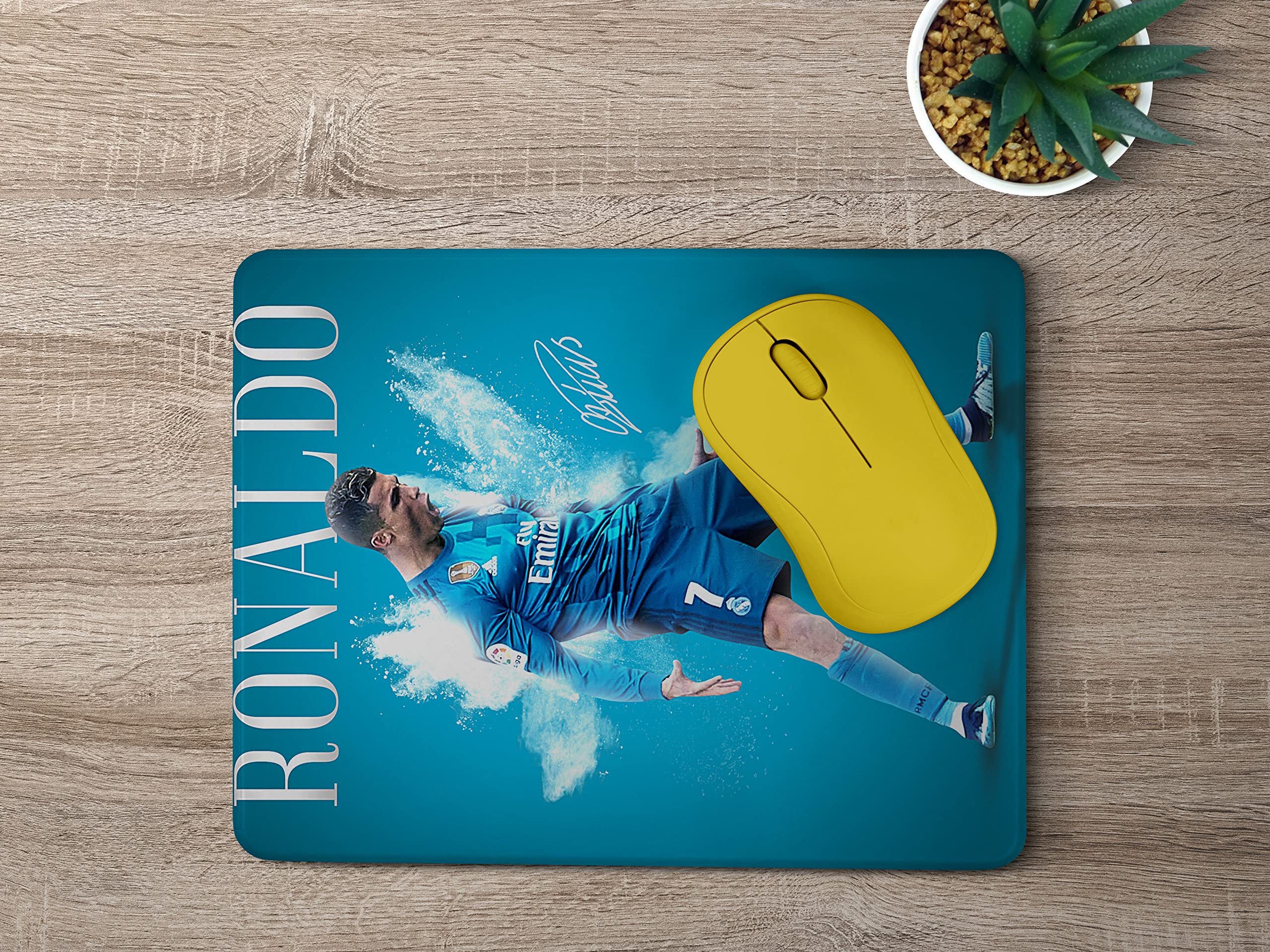 Ronaldo Mousepad 7.5x8 inches and You can use in Computer and Laptop mouse4 (B0BFXQJW1B) Amazon Price History, Amazon Price Tracker