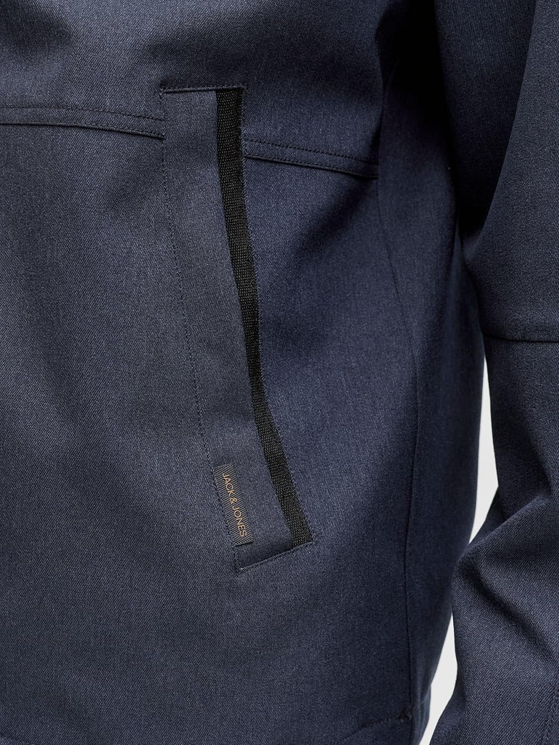 Nagy méretű dzseki Jack & Jones JCOCLASSIC Waffle Jacket Navy Blazer