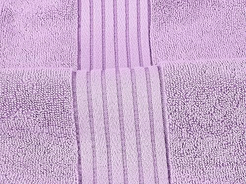 Vista 36 de Utopia Towels Juego de toallas prémium de 8 piezas, 2 baños, 2 manos y 4 toallas pequeñas, 100% algodón hilado en anillo, toallas altamente Azul