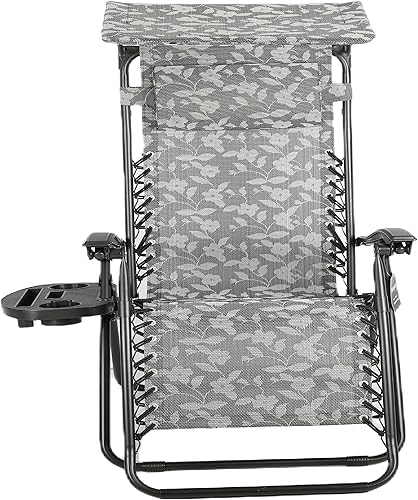 Miniatura 4 de BTEXPERT Juego de 2, sillas de salón ajustables de malla de acero de gravedad cero para exteriores, patio, reclinable, playa, patio, jardín con