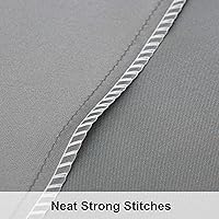 Vista 4 de NTBAY - Fundas de almohada de satén para cabello y piel, fundas de almohada sedosas de lujo con cierre de sobre.