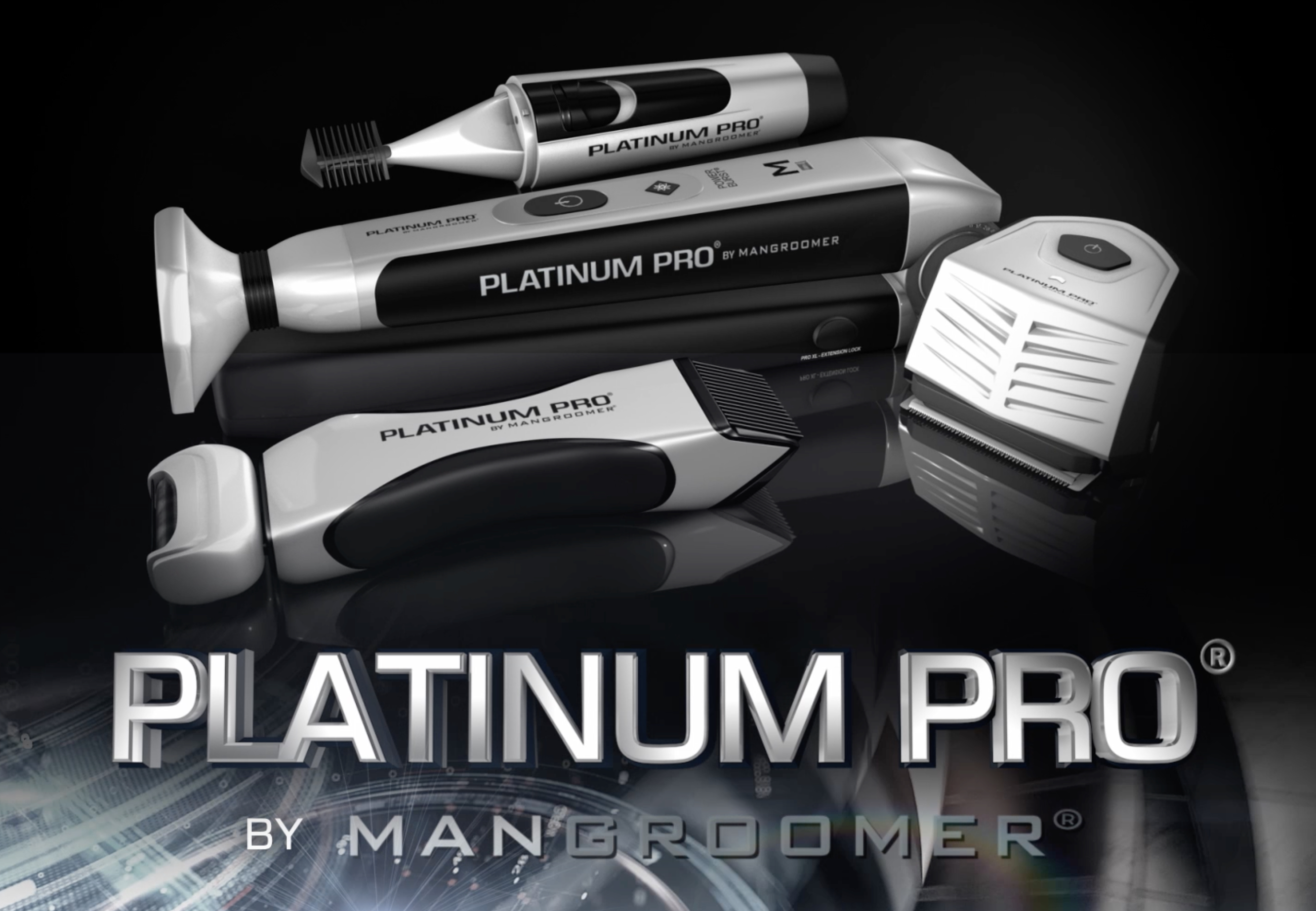 Amazon.com : MANGROOMER - PLATINUM PRO New Self-Haircut Kit and