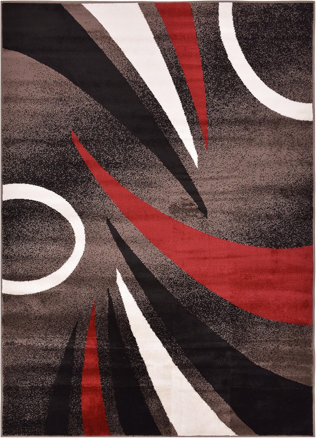 Comfy Collection New Stripes Design Area Rug Modern Contemporary Rug 3 Color Options (Grey, 18" X 30" Mat)