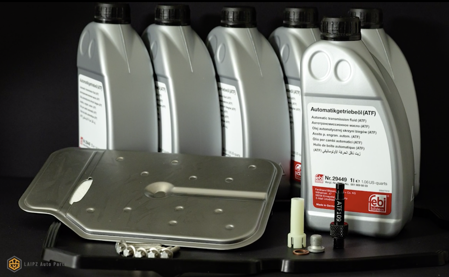 Amazon.com: Transmission Service Kit: 6L Red ATF, Filter, Gasket