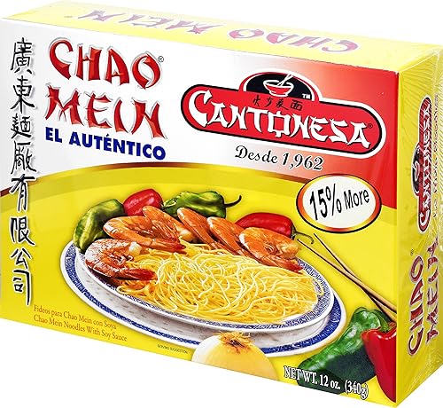Miniatura 5 de Cantonesa Chao Mein - Fideos con salsa de soja, 12 onzas (paquete de 2)